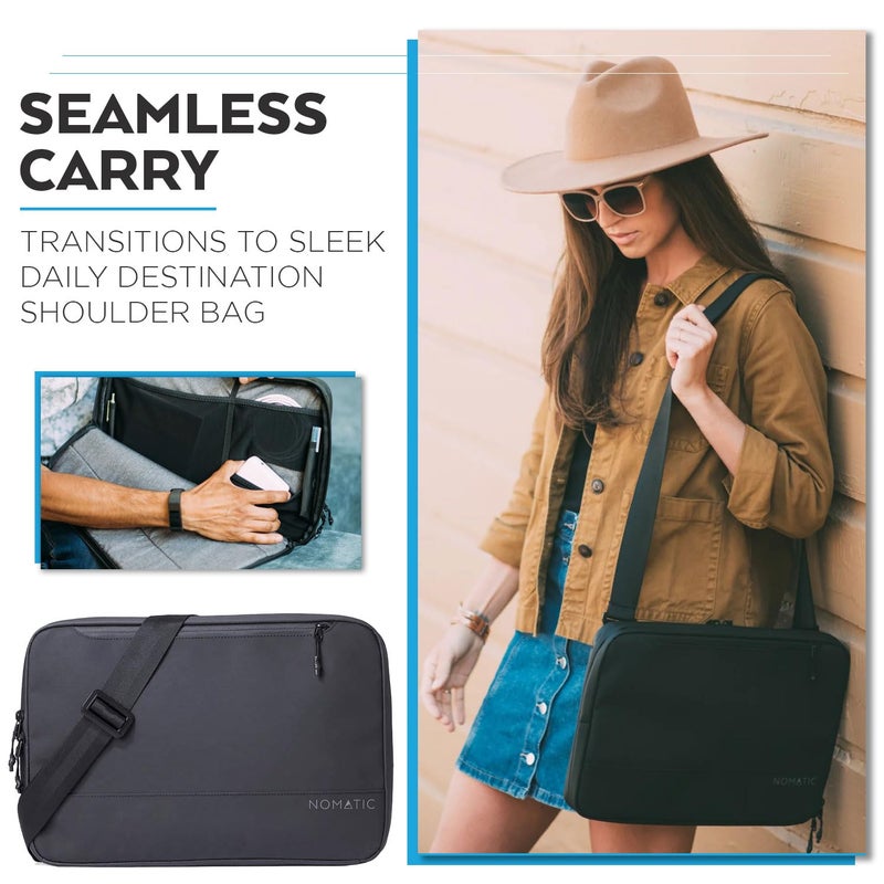 NOMATIC Tech Case: Laptop Protective Case for MacBook Air, iPad Pro, Chromebook Notebook Computer and Chargers, Water Resistance Laptop Computer Bag - Image 2